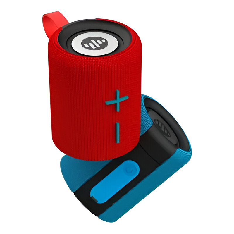 Split Speaker - Blue & Red